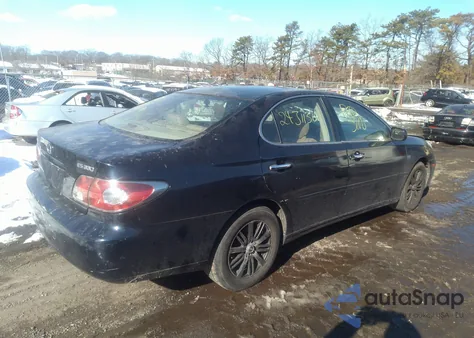 2004 Lexus Es 330 from USA, damaged, VIN JTHBA30G345037250